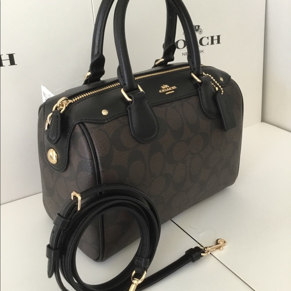 🌹Coach Mini Bennett Satchel In Signature NWT. - Picture 2 of 7